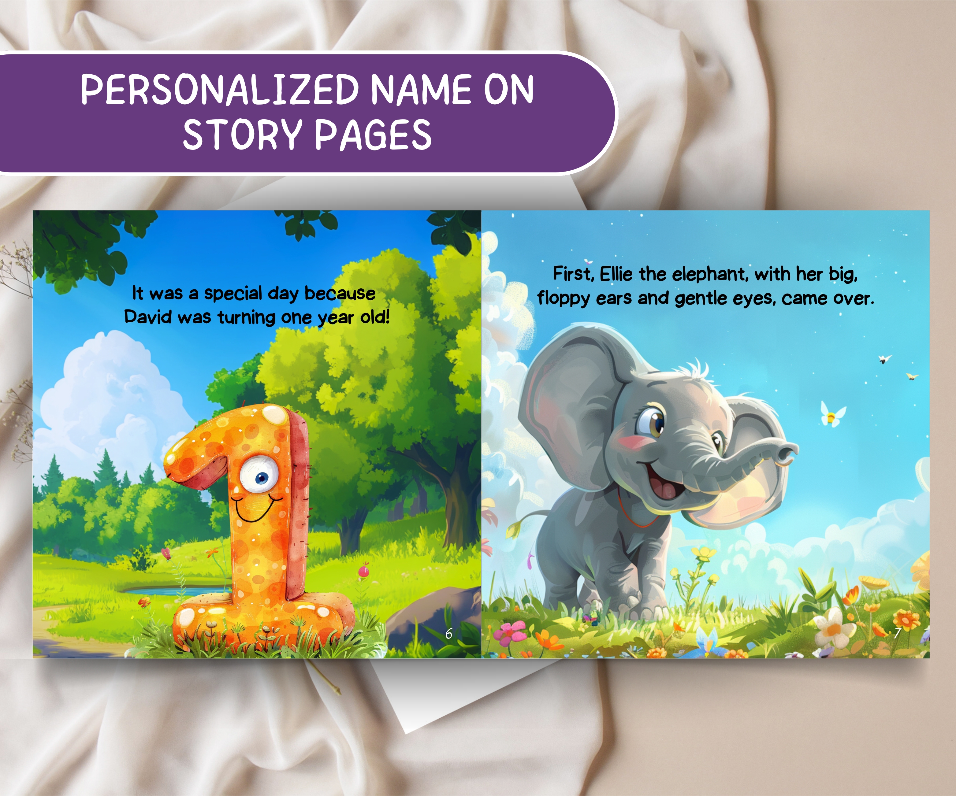 My First Birthday Book view 2